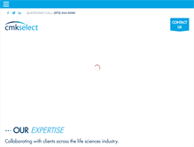 Tablet Screenshot of cmkselect.com